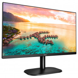 23.8- AOC IPS LED 24B2XH Black Borderless (4ms, 50M:1, 250cd, 1920x1080, 178°/178°, VGA, HDMI, Refresh Rate 75Hz, Audio Line-out,  VESA)